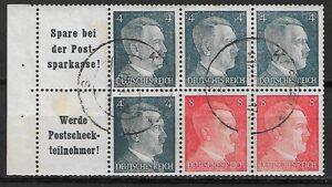 NIEMCY RZESZA MI.H-BLATT 119 KASOWANY