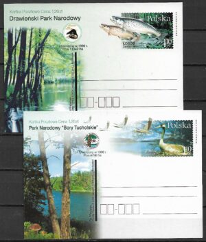 Cp. FI.1274-127**DRAWIEŃSKI PARK NARODOWY ,BORY TUCHOLSKIE