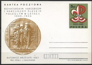 Cp.FI.844**ODSŁONIĘCIE POMNIKA HARCERZY ŚLĄSKICH POLEGŁYCH W LATACH 1939-1945 KATOWICE