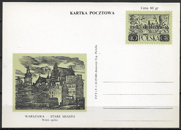 Cp.FI.210c ILUSTRACJA 10**WARSZAWA STARE MIASTO
