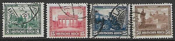 ARCHITEKTURA NIEMCY RZESZA MI.450-453 KASOWANY