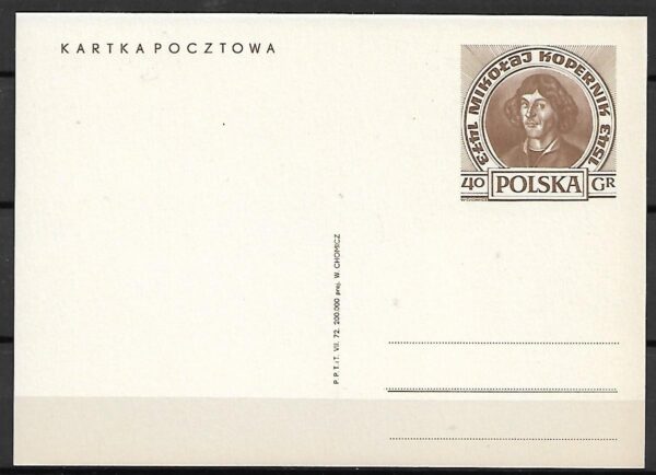 Cp.FI.523a**500 LECIE URODZIN M. KOPERNIKA