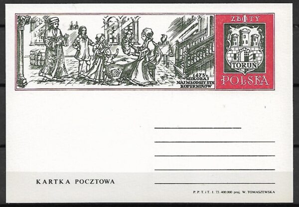 Cp.FI.557** NA SZLAKU KOPERNIKA