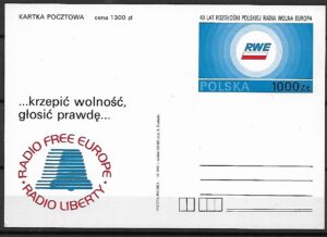 Cp.FI.1021** 40 LAT ROZGŁOŚNI POLSKIEGO RWE