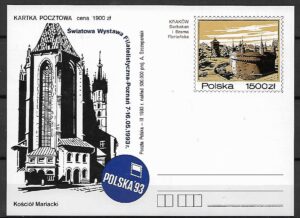 Cp.FI.1036** ŚWF ''POLSKA 93**
