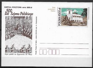 Cp.FI.1040** 500 LAT SEJMU POLSKIEGO