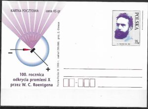 Cp.FI.1104**100 ROCZNICA ODKRYCIA PROMIENIOTWÓRCZOŚCI PRZEZ W.C. ROENTGENA