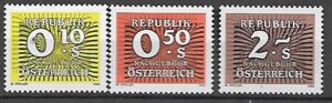 AUSTRIA PORTO MI.264-266**