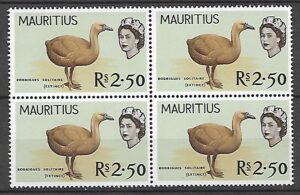 PTAKI MAURITIUS MI.280** 4-BLOK