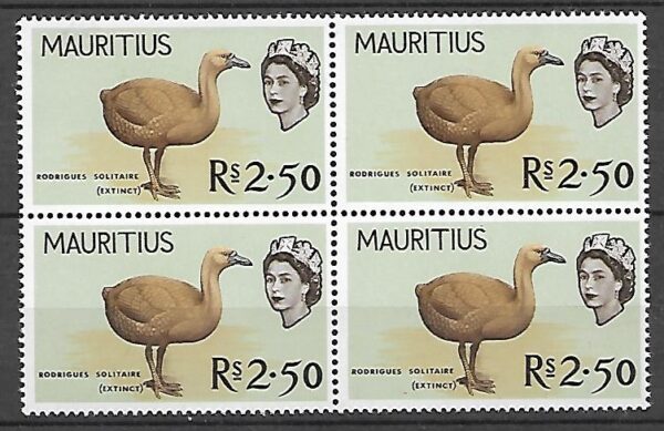 PTAKI MAURITIUS MI.280** 4-BLOK