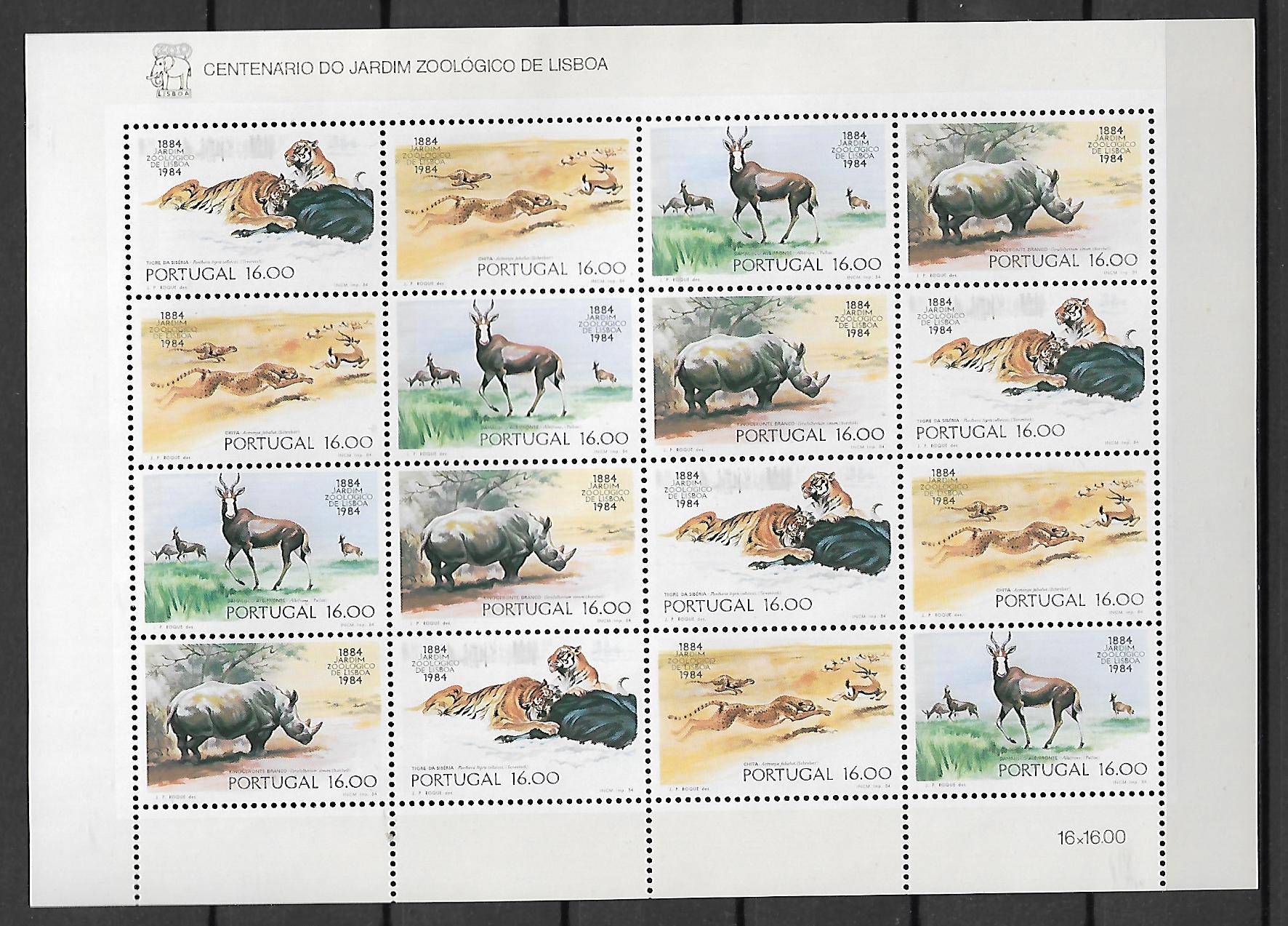 ZWIERZĘTA PORTUGALIA MI.ARK.1617-1620**