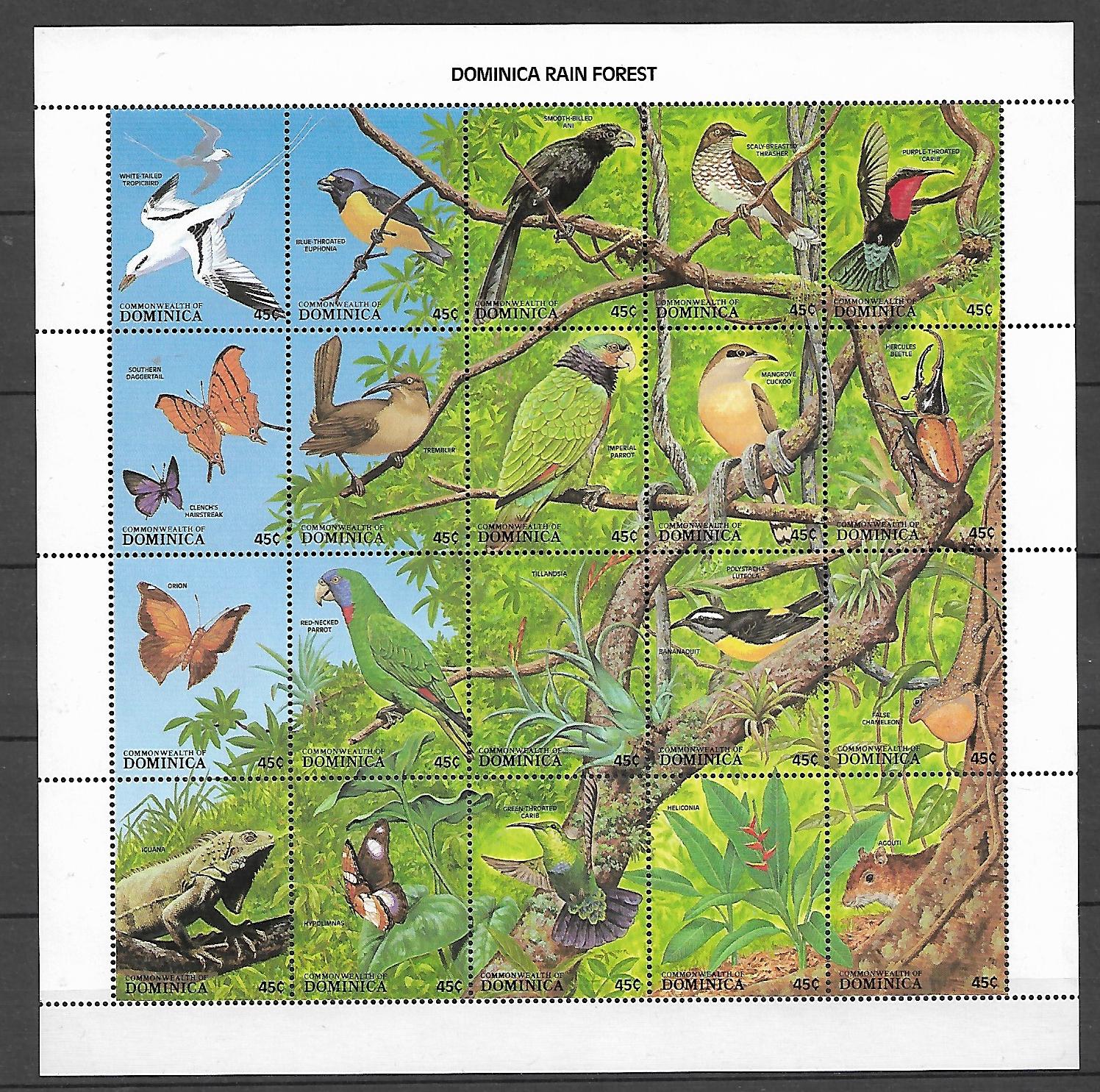 PTAKI DOMINIKANA MI.ARK.1097-1116**