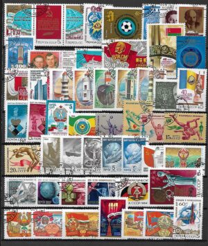 ZESTAW ZNACZKÓW ZSRR NR 82