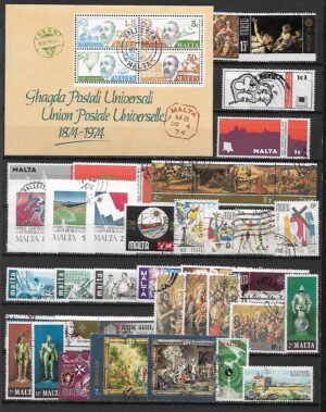 ZESTAW ZNACZKÓW MALTA NR 1