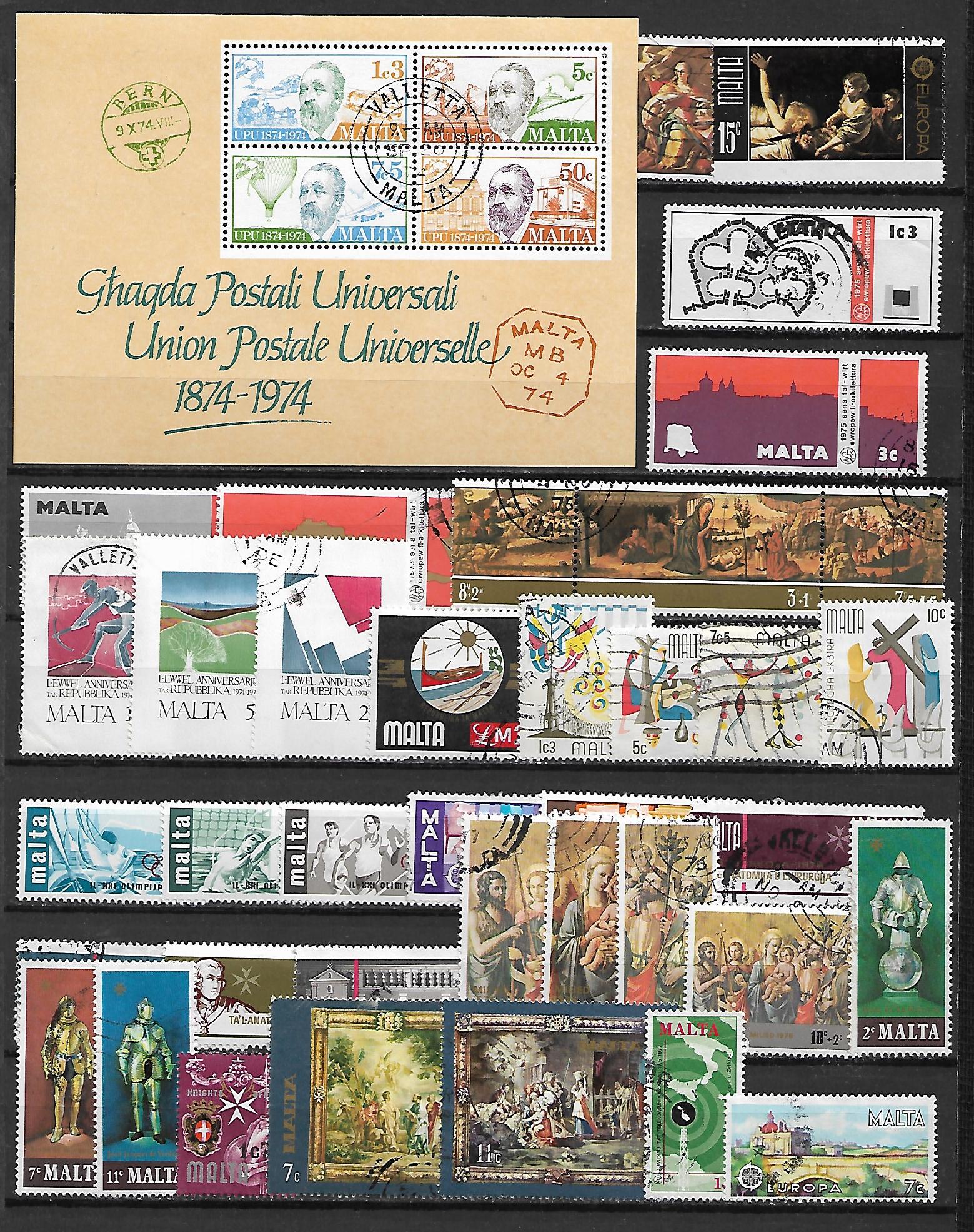 ZESTAW ZNACZKÓW MALTA NR 1