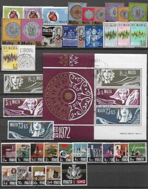 ZESTAW ZNACZKÓW MALTA NR 3