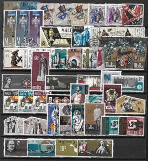 ZESTAW ZNACZKÓW MALTA NR 5