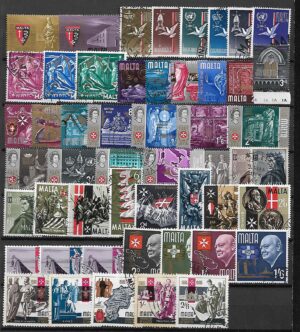ZESTAW ZNACZKÓW MALTA NR 6
