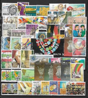 ZESTAW ZNACZKÓW MALTA NR 10