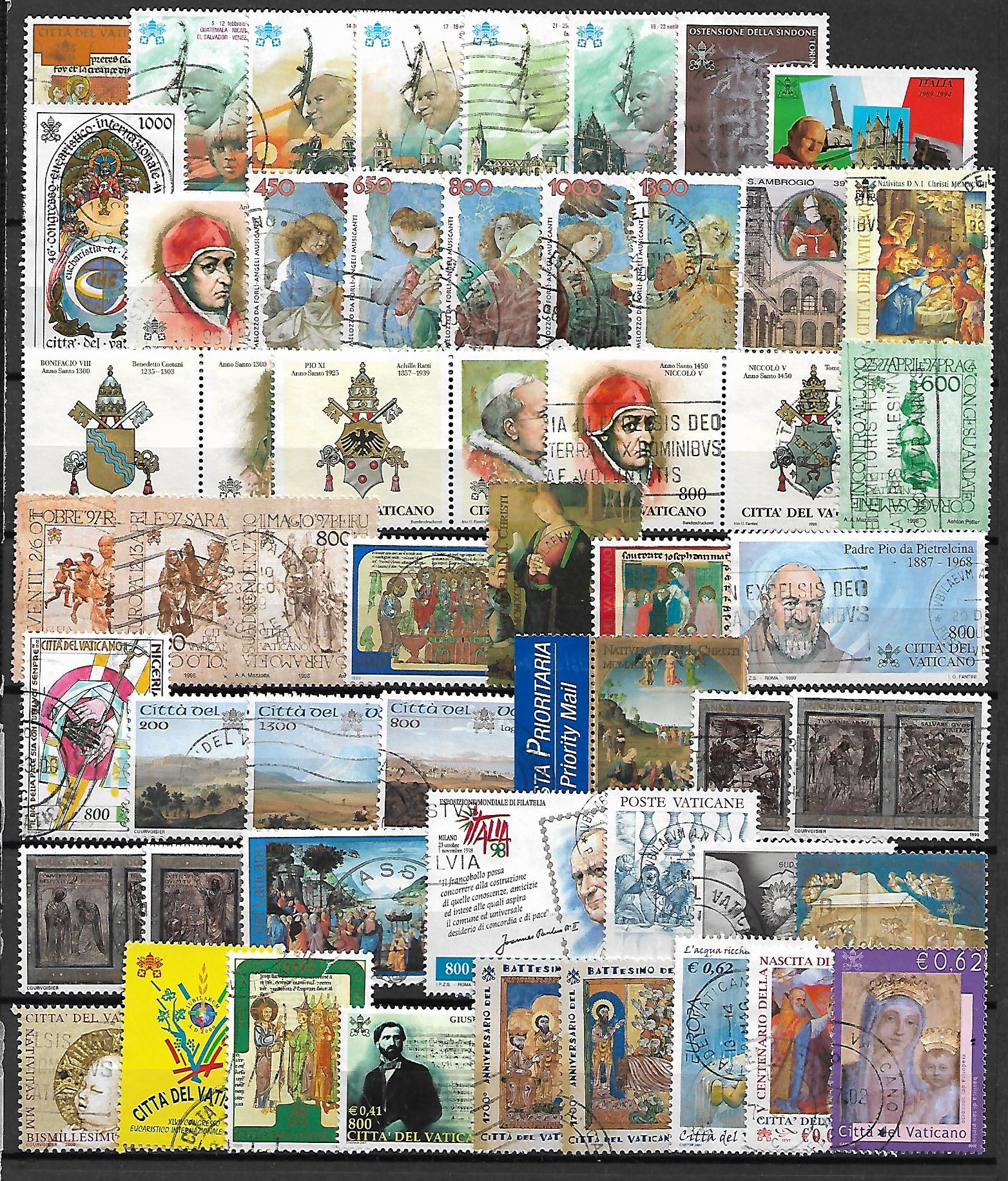 ZESTAW ZNACZKÓW WATYKAN NR 4