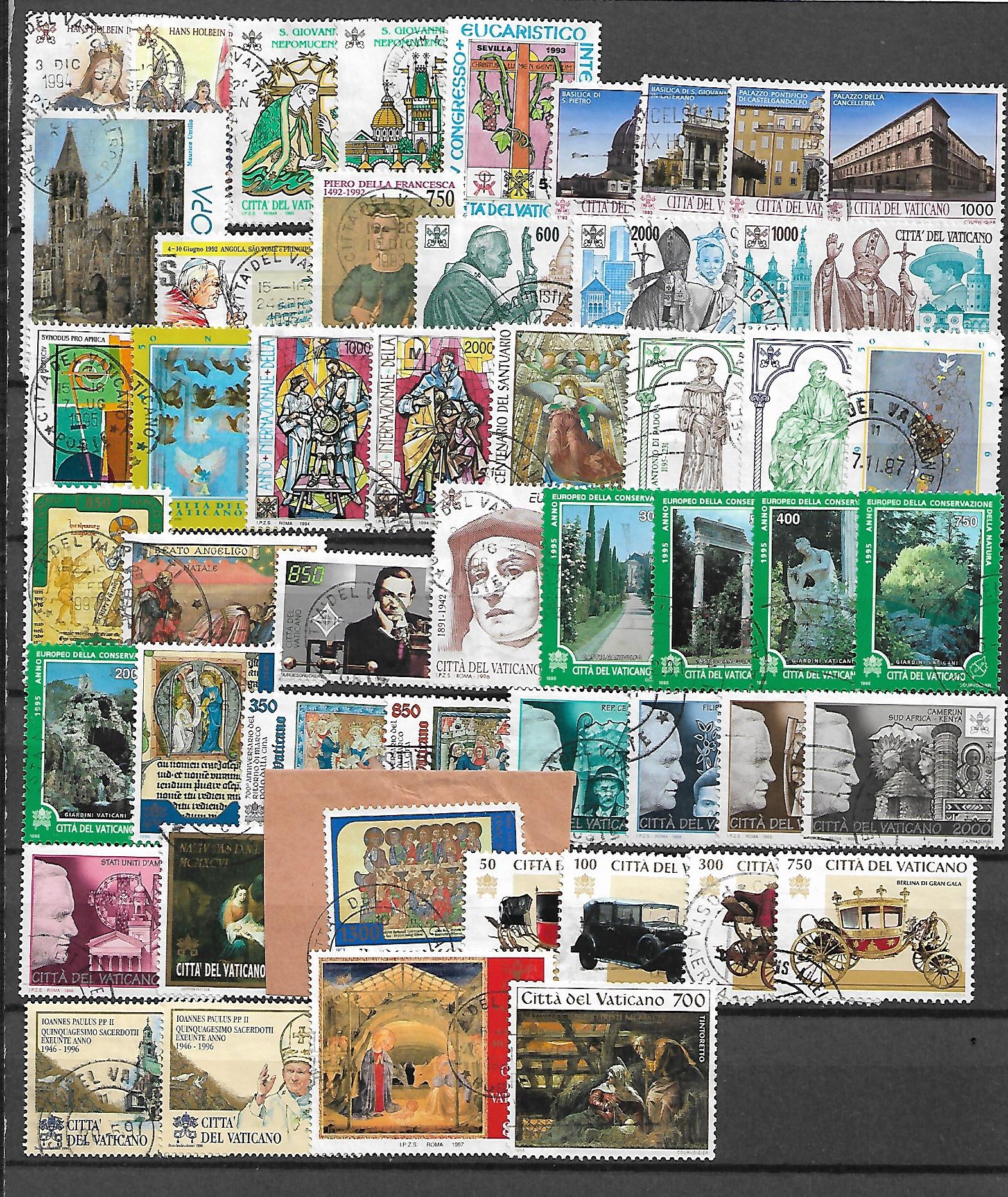 ZESTAW ZNACZKÓW WATYKAN NR 5