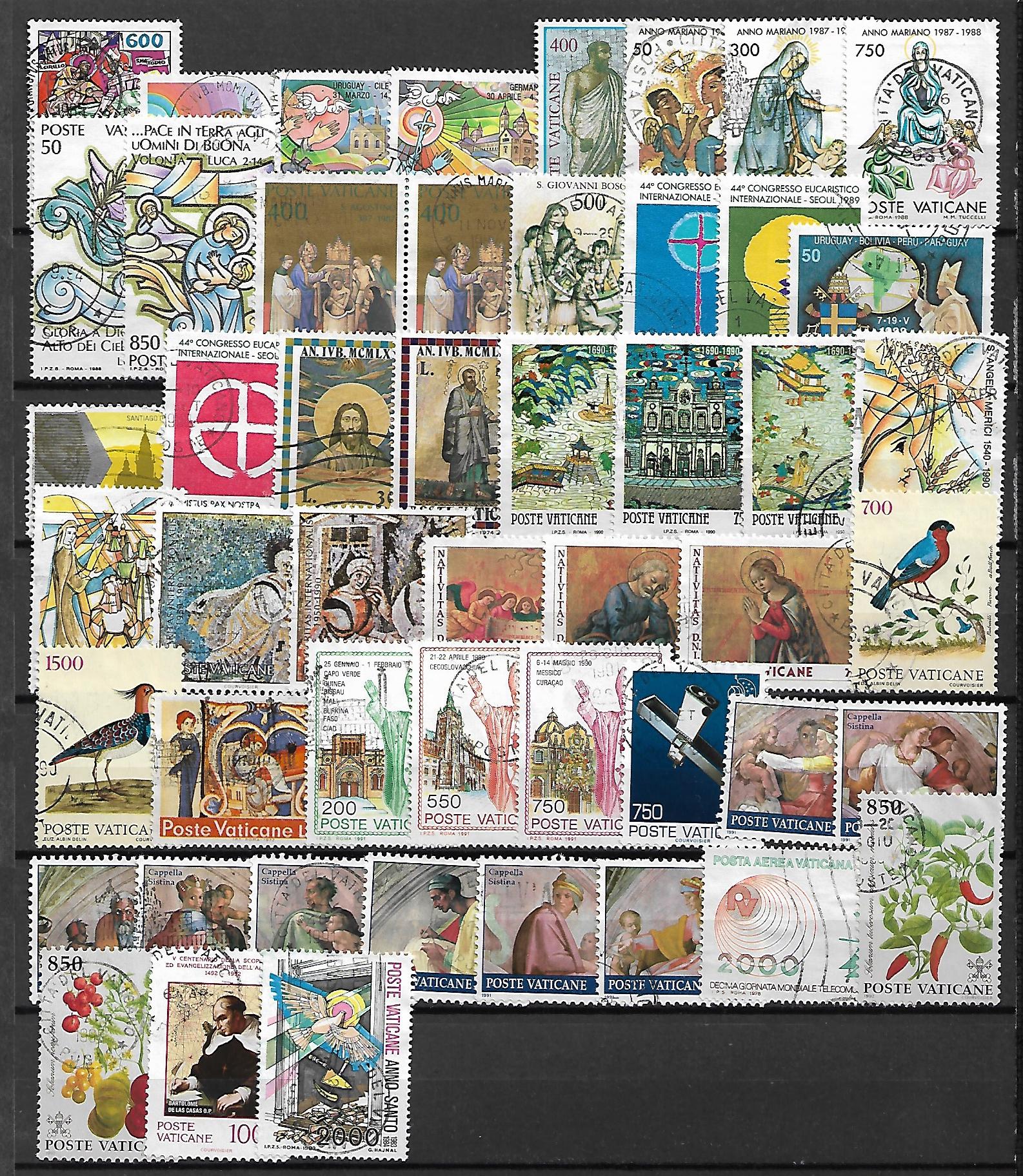 ZESTAW ZNACZKÓW WATYKAN NR 6