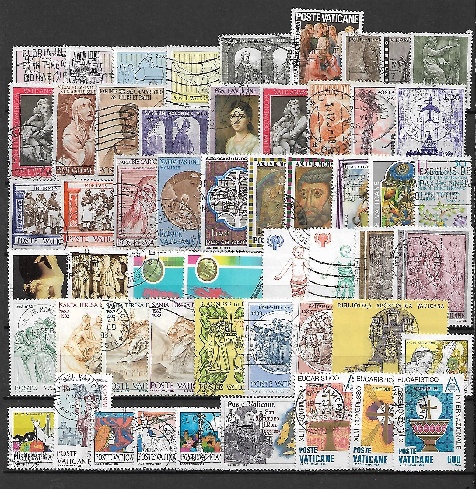 ZESTAW ZNACZKÓW WATYKAN NR 7