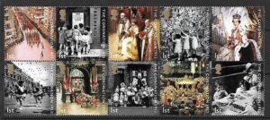 KRÓLOWA ELŻBIETA ANGLIA MI.2121-2130**