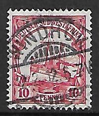 KOLONIE NIEMIECKIE POŁUDNIOWO-ZACHODNIA AFRYKA MI.26 KASOWANY