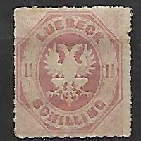 KSIĘSTWO NIEMIECKIE LUBEKA MI.14*