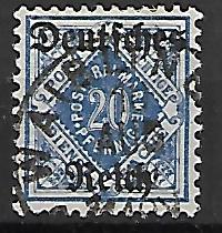 NIEMCY URZĘDOWE MI.55Y GWARANCJA KASOWANY