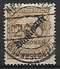 NIEMCY URZĘDOWE MI.83 GWARANCJA KASOWANY