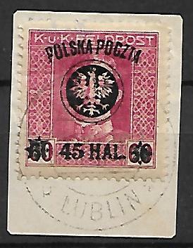 LUBELSKIE FI.24 KASOWANY NA WYCINKU GWARANCJA H. JENDROSZEK