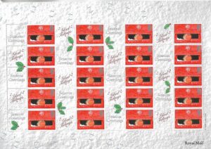 BOŻE NARODZENIE ANGLIA MI.ARK.1956**