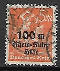 NIEMCY RZESZA MI.258 KASOWANY GWARANCJA