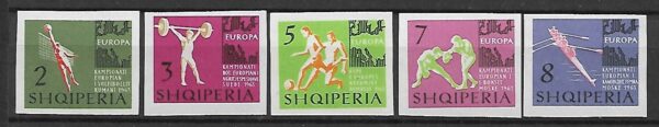 EUROPA ALBANIA MI.768-772**