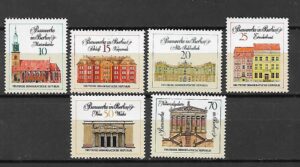 ARCHITEKTURA DDR MI.1661-1666**