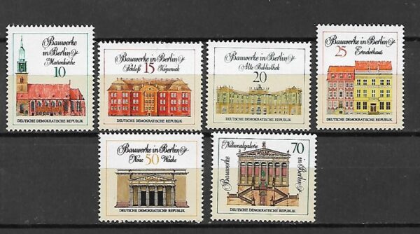 ARCHITEKTURA DDR MI.1661-1666**