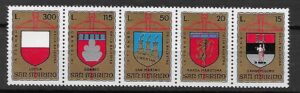 HERBY SAN MARINO MI.1070-1074**