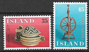 EUROPA CEPT ISLANDIA MI.514-515**