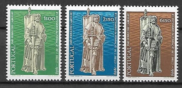 SŁAWNI LUDZIE PORTUGALIA MI.1079-1081**