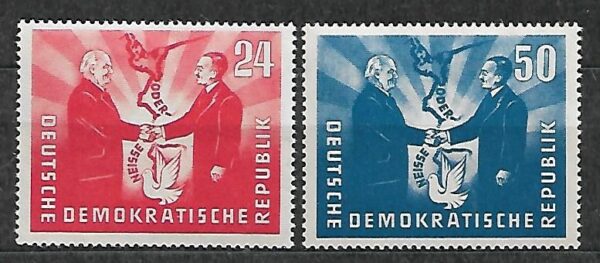 POKÓJ NA ŚWIECIE DDR MI.284-285**