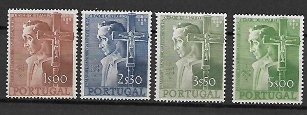 SŁAWNI LUDZIE PORTUGALIA MI.831-834**