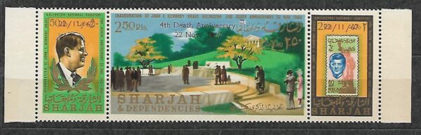 J.F.KENNEDY SHARJAH MI.375-377A**