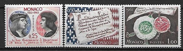 SŁAWNI LUDZIE MONAKO MI.689-691**