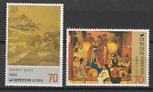 MALARSTWO KOREA MI.1414-1415**