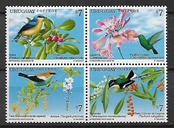 PTAKI URUGWAJ MI.2437-2440**