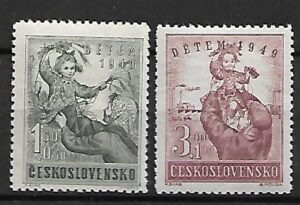 DZIEŃ DZIECKA CZECHOSŁOWACJA MI.601-602**