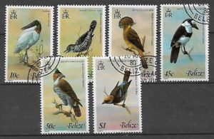 PTAKI BELIZE MI.487-492 KASOWANY