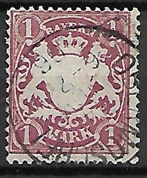 NIEMCY BAWARIA MI.53 KASOWANY